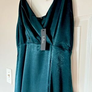 Lulu’s XL Emerald Green Maxi Bridesmaid or Wedding Guest Dress